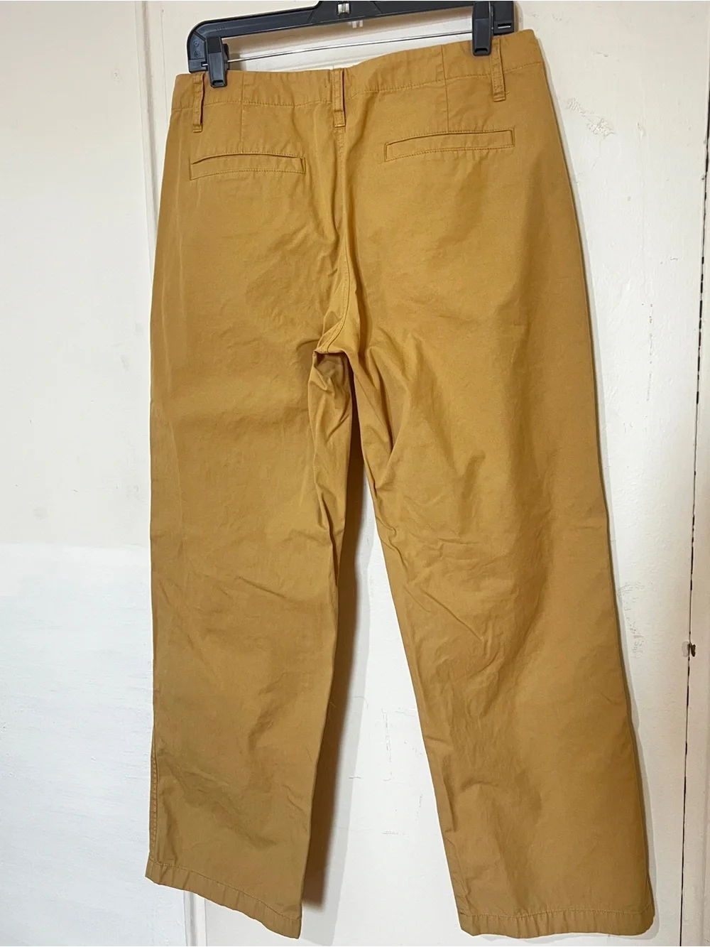 J.CREW 484 Slim Fit Khaki Cotton Twill Chino Pants Men’s 28W Flat Front